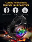 Bass Over Ear 117dB 100mA Onikuma K1b 3.5 Mm Gaming Headset