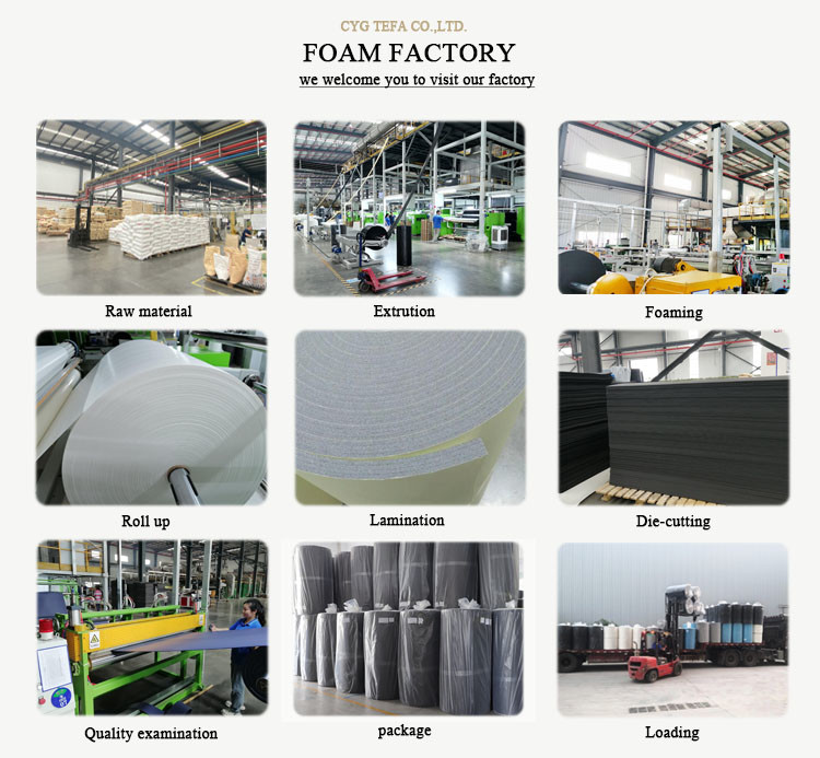 Closed cell cross linked expanded Polyethylene Foam for PE Joint Former
