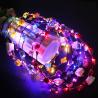 Buy cheap Ladies Christmas Hair Accessories Luminous Led Flower Crown Light Up Glowing from wholesalers
