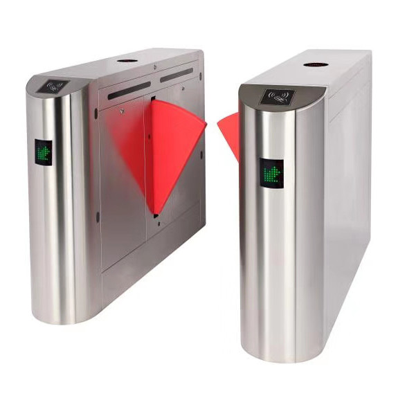 SS304 SS316 Direct Drive Subway Pedestrian Barrier Gate