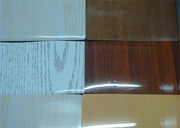 Wood Grain Pressure Sensitive Laminating Film Custom Option Clear Laminating