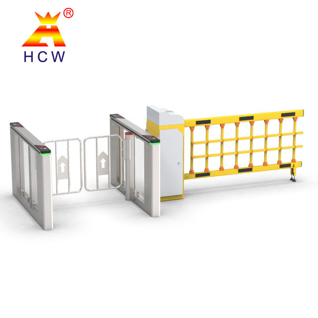 Office Building Security Speed Gates with Temperature Measurement Face Recognition