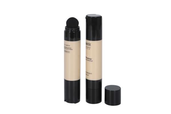 Customized Color 30ml Glass Airless Pump Liquid Foundation Bottle Cosmetic