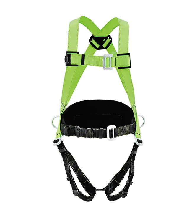 EN358 Full Body Harness Safety Belt Dorsal D Ring Tongue Buckle Legs 81cm - 121cm