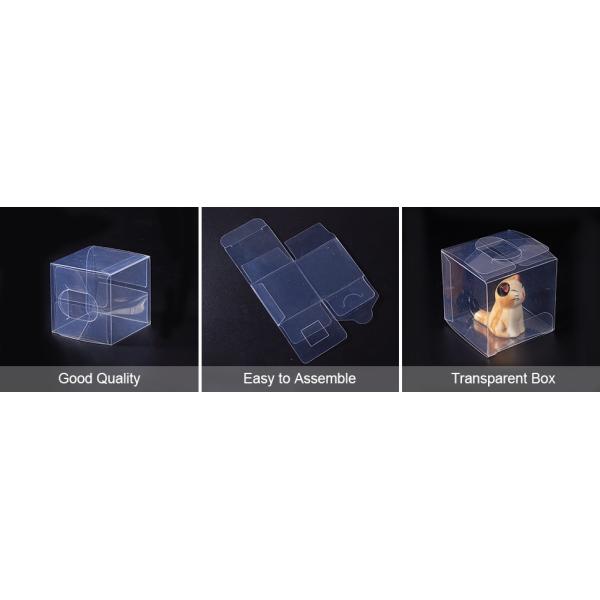 Mobile Phone Case Plastic Packaging Box, Custom Foldable Waterproof Small Rectangular Plastic Transparent Box/Clear Plas