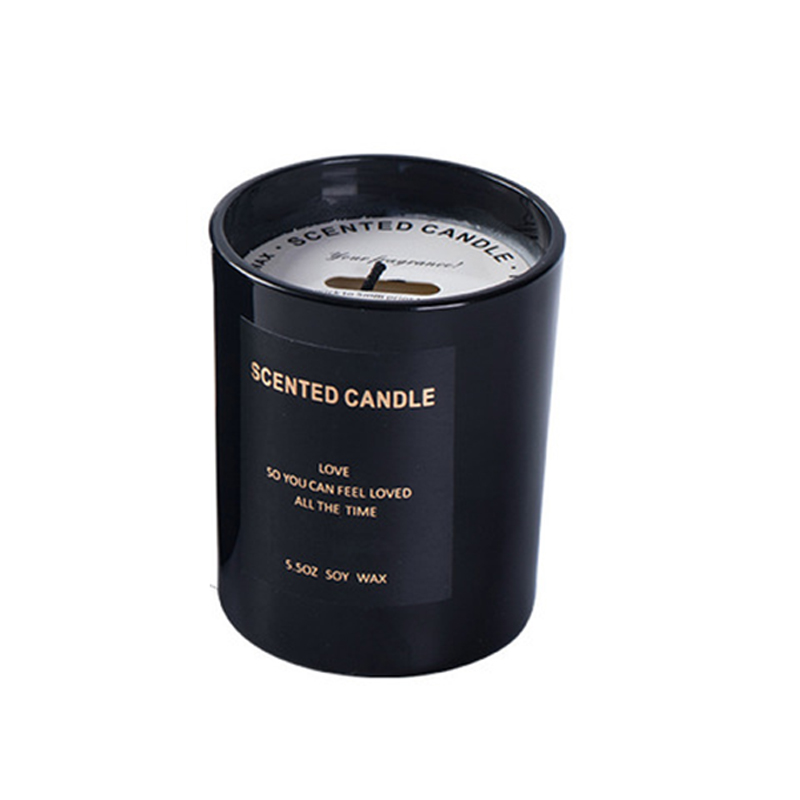 carmine suede Vegan Soy Candles , Tapered long lasting scented candles