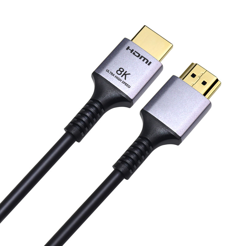 60hz EARC Copper Hdmi 8k Cable 3d Hdr 48gps With Ethernet
