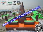 Giant Inflatable Sport Games , Inflatable Climbing Wall 6M x 6M