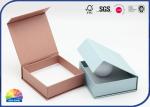 Necklace Bracelet Package Paper Gift Boxes With Magnetic Hinged Lid Matte