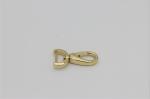 Handbag hardware high polishing metal zinc alloy 3/4 inch gold snap hook d ring