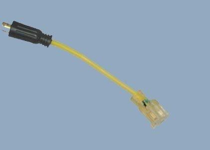 UL CUL CSA 15A 125V Twist Lock Adapter L5-15P To NEMA 5-15R American UL Power