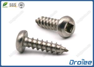 Wholesale 304 /18-8 Stainless Steel Pan Head Robertson Square Drive Sheet Metal Screws from china suppliers