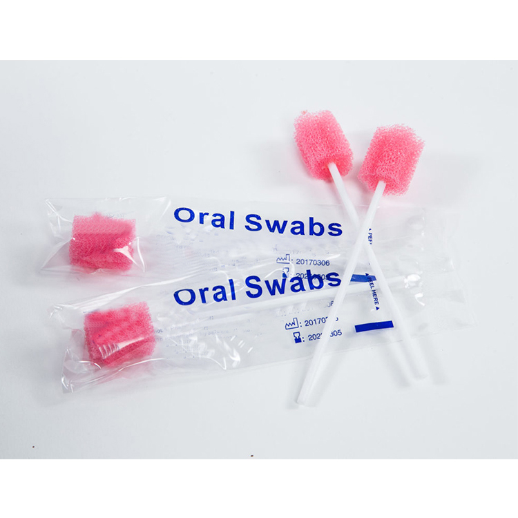 Wholesale Disposable Sterile Oral Swab Stick Medical Sponge Stick