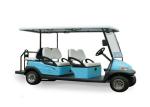 Electric Vehicle 6 Seater Golf Cart , Multi Passenger Golf Carts For Club