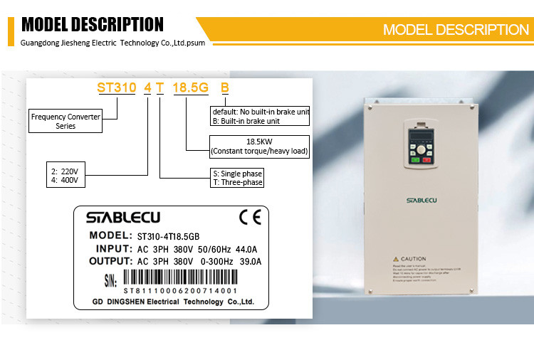 18.5KW Three Phase Variable Speed Drive Controller , AC Motor Frequency Inverter