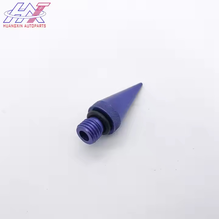 Racing Spike Wheel Lug Nuts M14*1.5 With 6 Splines Hex Purple