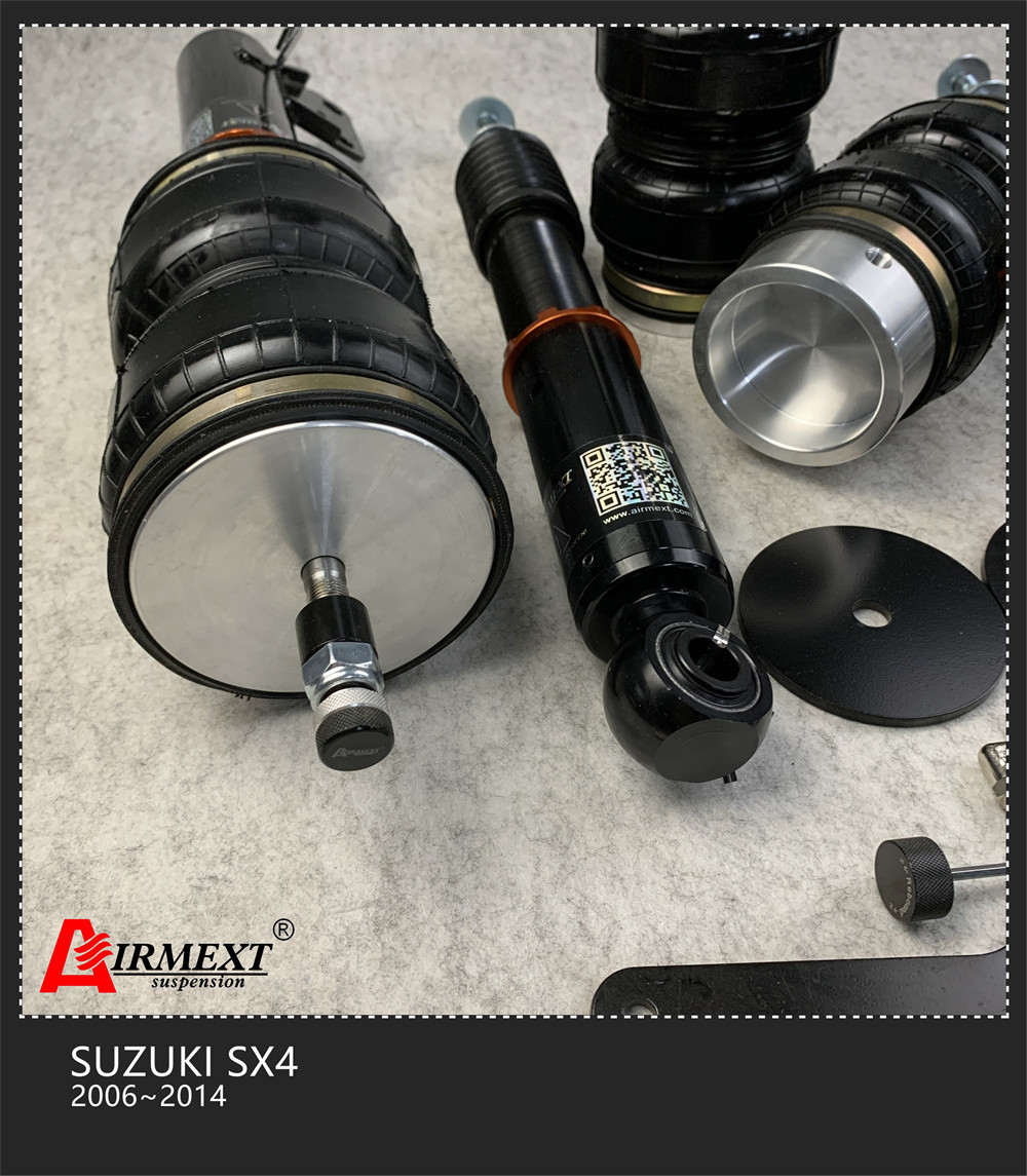 ISO9001 Suzuki SX4 Air Bag Strut Kit 2006-2014 Adjustable Air Shocks For Cars
