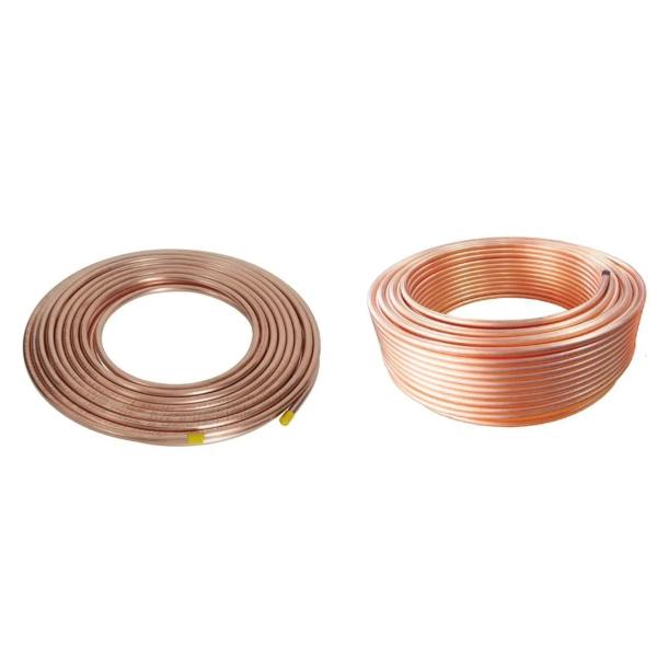 B75 ASTM Soft Copper Coil For Annealing Seamless Copper Pipe High Purity For Refrigeration