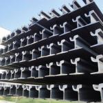 Hms1-2 Q235B 45#Mn R260 U71mn Material Grade Crane Rail Steel Railway Track Qu70