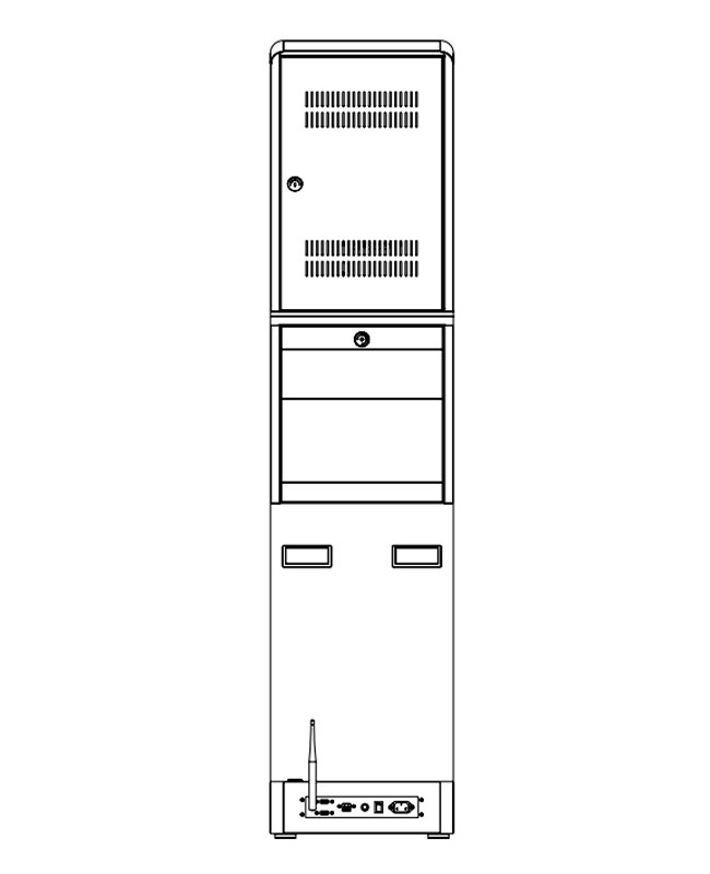 Android Advanced Self-Service Digital Ordering Station for Quick-Service Restaurants