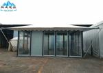 5x6M White PVC Roof Hotel Marquee Party Tent With Glass Wall And Door