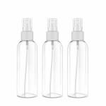 60ml-200ml PET Skincare Spray Bottle For Alcohol Disinfection