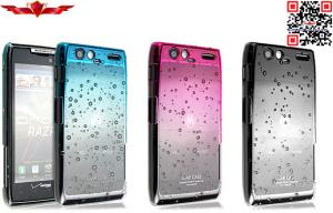 Wholesale Fashion Rain Drop PC Cover Case For MOTO XT910 MAXX Multi Color High Quality from china suppliers