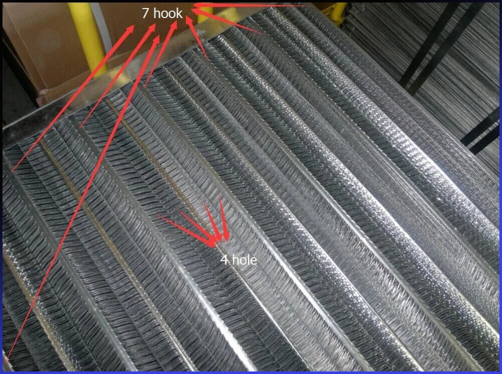 Building Materials Galvanized Steel Sheet Metal Rib Lath