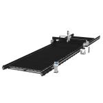 26000mm*500mm Fiber Gantry Bevel Laser Cutting Machine Factory Price