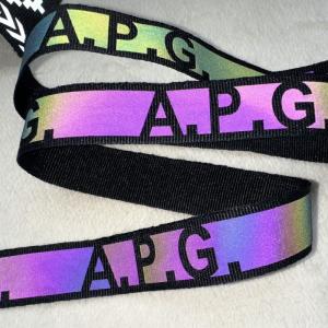 China Custom Printed Tags Labels For Clothing Reflective Logo Washable on sale