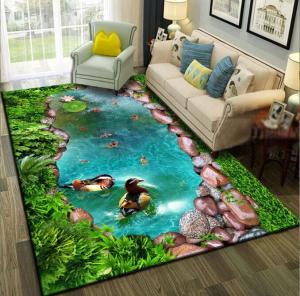 Wholesale 3D Printing Children Sofa Bedroom And Living Room Floor Carpets from china suppliers