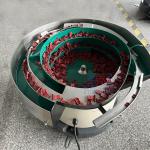 Vibrating Bowl Feeder Machine Multiple Needles Rings Screw Parts