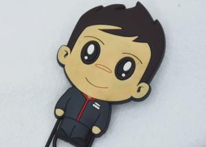 Wholesale PVC Silicone Cute Cartoon Keychain Character Boys Cartoon Keyring For Schoolbag from china suppliers