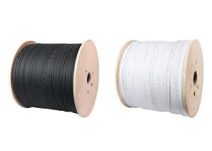 Wholesale FRP Outdoor Steel Messenger Wire , G657 FTTH 2 4 1 Core Fiber Optic Cable from china suppliers