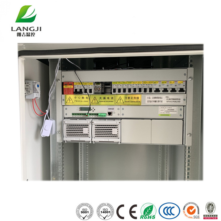 Color Coated Steel Outdoor Telecom Cabinet , 19" Outdoor Rack Mount Enclosure
