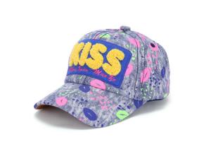 Wholesale Kids Modern Style Denim Baseball Cap Embroidery And Patchwork Logo Light Weight from china suppliers