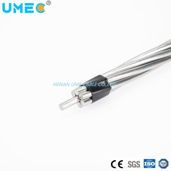 Round Wire Overhead Aluminum Bare Conductor 7/19/37/61/91wires Stranded AAAC
