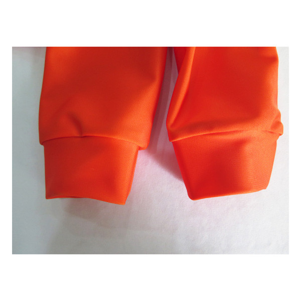 Long Sleeve Style Inline Skate Clothing Orange Skating Skin Suit For Lady