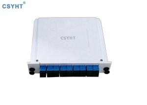 Wholesale 8 Way Steel Tube Type Fiber Optic Splitter Box Cassette ABS Plastic Material from china suppliers