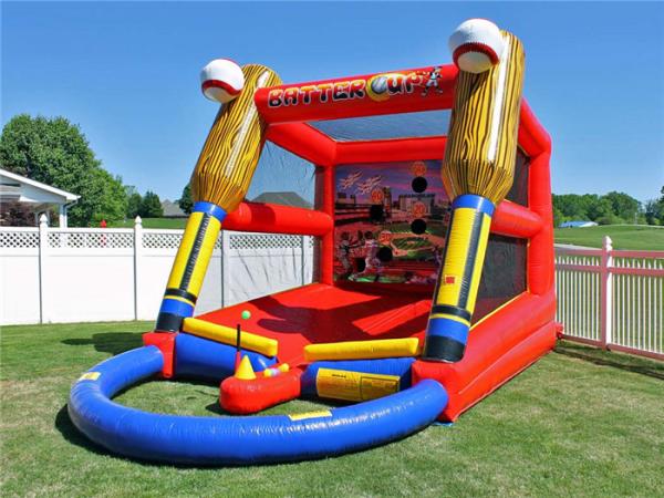 Outdoor Inflatable Baseball Batting Cage Batter Up Inflatable Baseball Target