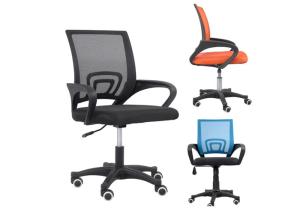 Wholesale Fabric Swivel Adjustable Height Grid Mesh Executive Chair from china suppliers