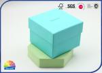 Rectangular Paper Gift Box Watch Necklace Bracelets Packaging With Lid Tray