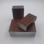 Wood Grain Aluminium Tube Profiles Extruded Aluminum Rectangular Tubing