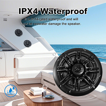 Wholesale Speaker Audio 60W Waterproof ABS Case 6.5 Inch Marine Speaker For Boat