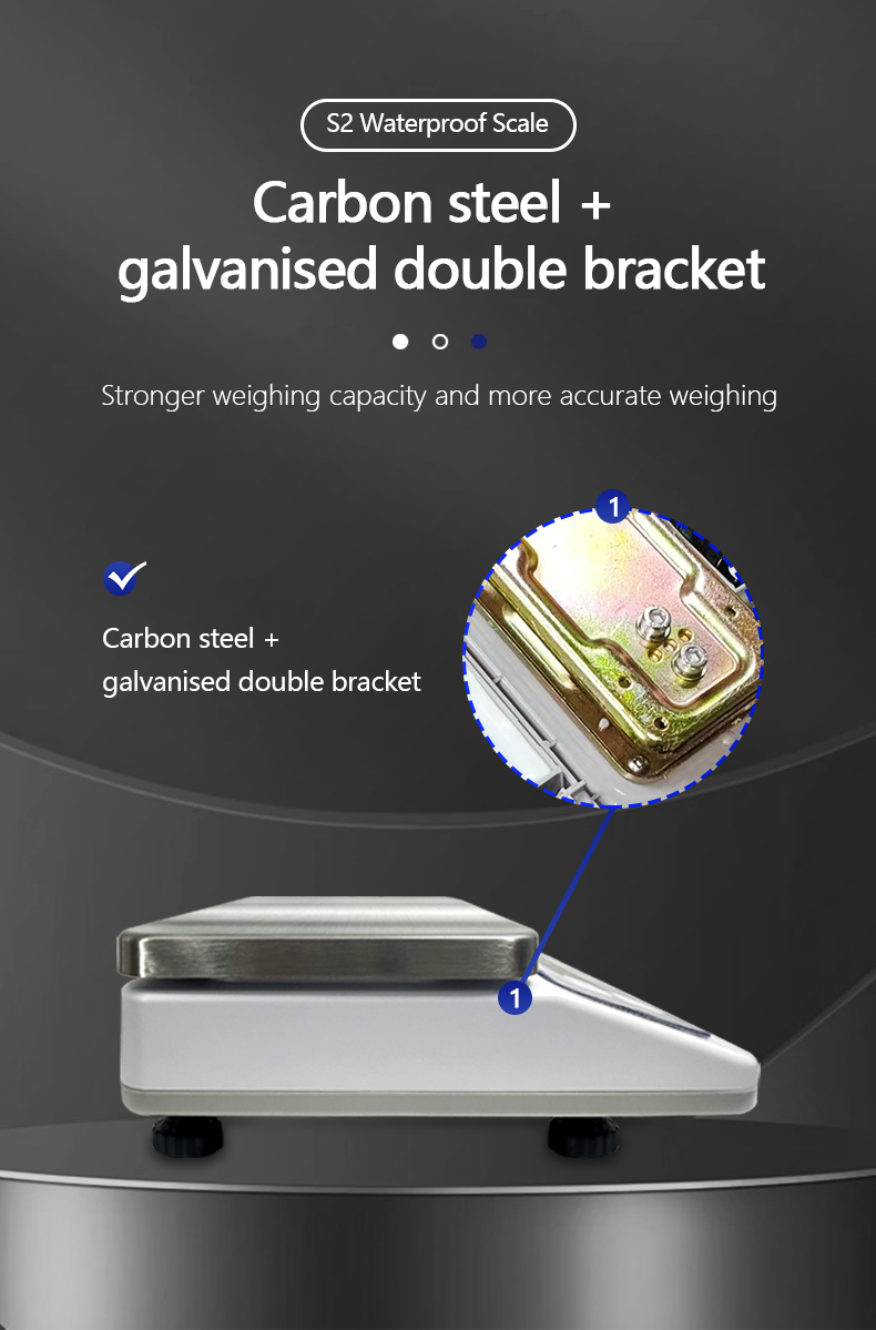 LED Display 304 Stainless Steel Waterproof Balance Scale 170mmX140mm for SOHE S2 2024
