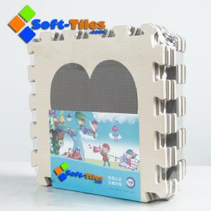 Wholesale Fruit Shape 10mm 30×30cm Eva Kids Foam Mat Customized Colors from china suppliers