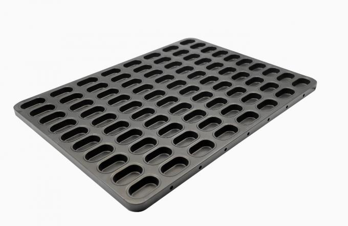 RK Bakeware China 64 Cavities Nonstick Jelly Bar Tray Snack Bar Tray 3