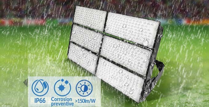 Good Heat Dissipation Led Arena Light 1500W Stadium Led Outdoor Arena Lights For Football Field