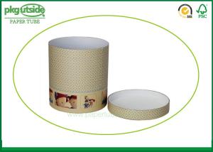 Wholesale Luxury Round Hat Bouquet Flower Boxes Silk Screen Printing With Satin Handle from china suppliers