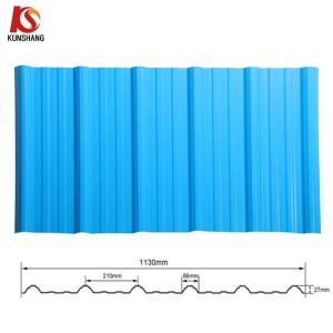 Wholesale 1.5-3.0mm Thickness Good Selling Corrugated Plastic Roofing Sheet PVC Roof Materials ASA UPVC Roof Sheet 1070mmx11800mm from china suppliers